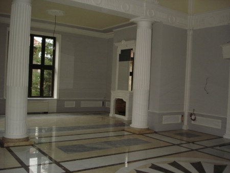 Velký sál - pohled vlevo/ Großer Saal - Blick nach links