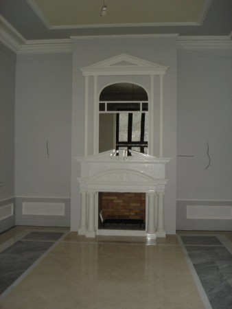 Krb vlevo/ Offener Kamin links