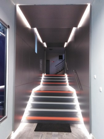 Aufgang zur  Sternwarte/ Výstup ke hvězdárně